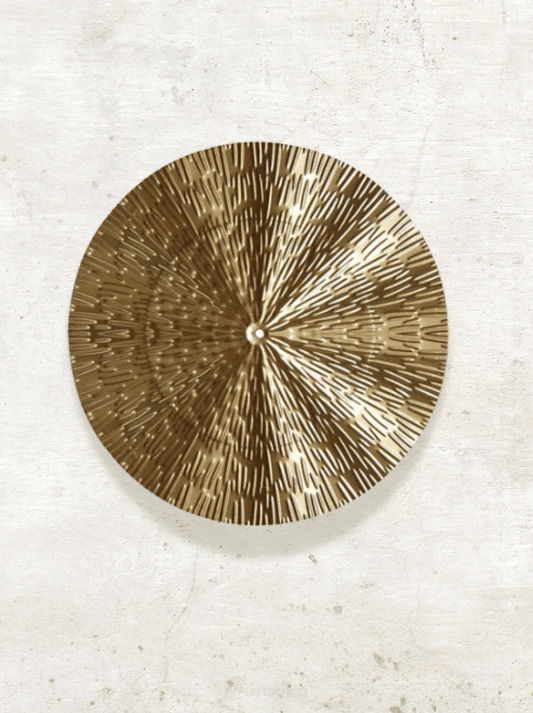 Déco Murale Métal Doré Douli / 24