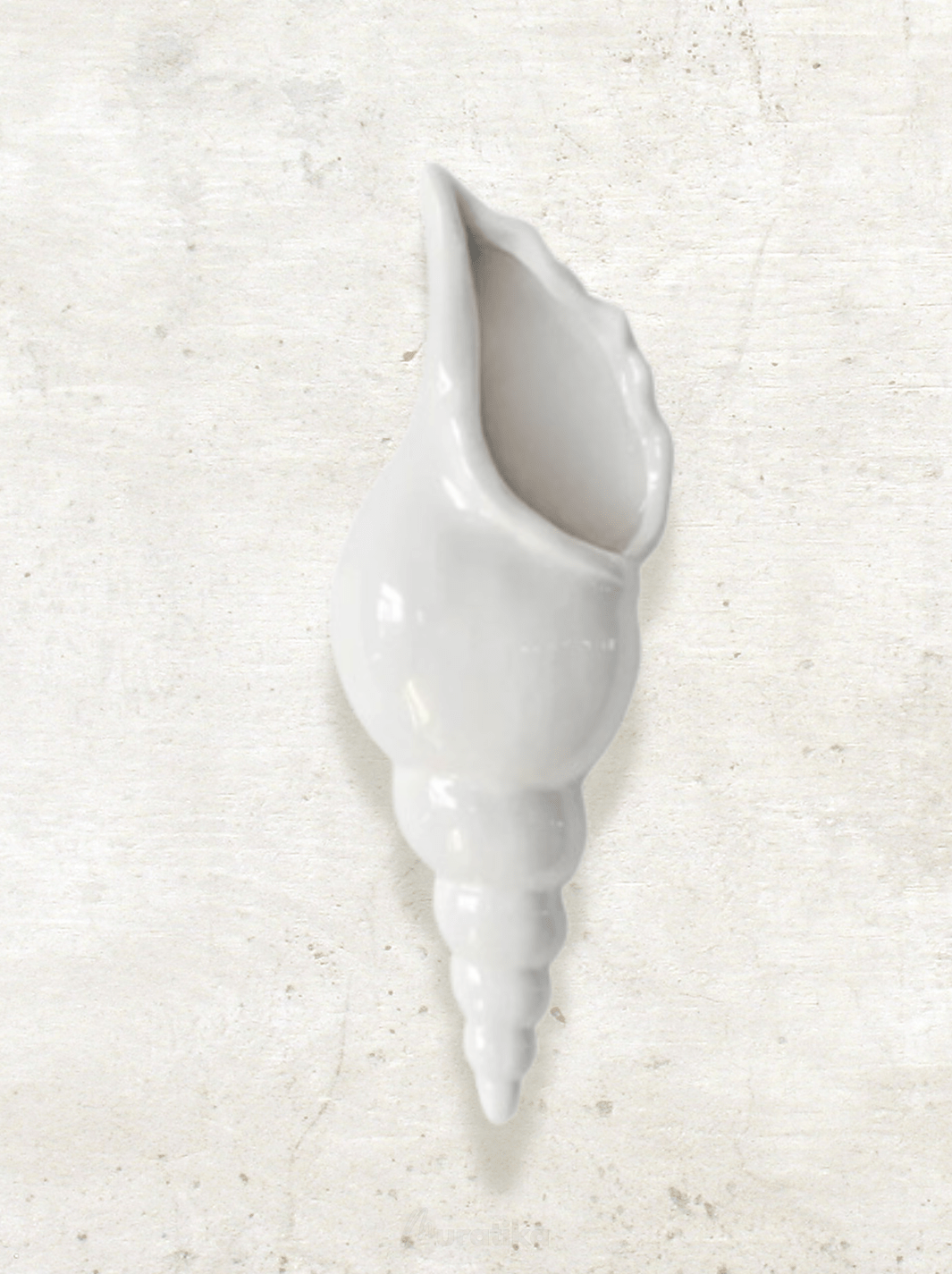 Vase Céramique Blanc Coquillage / 28