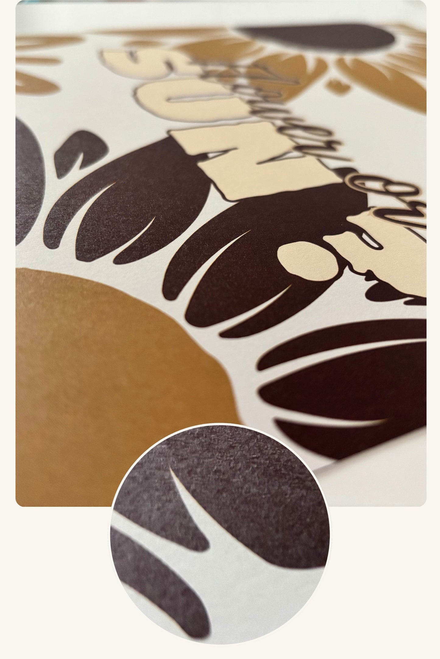 Affiche "Flower or SUN?"