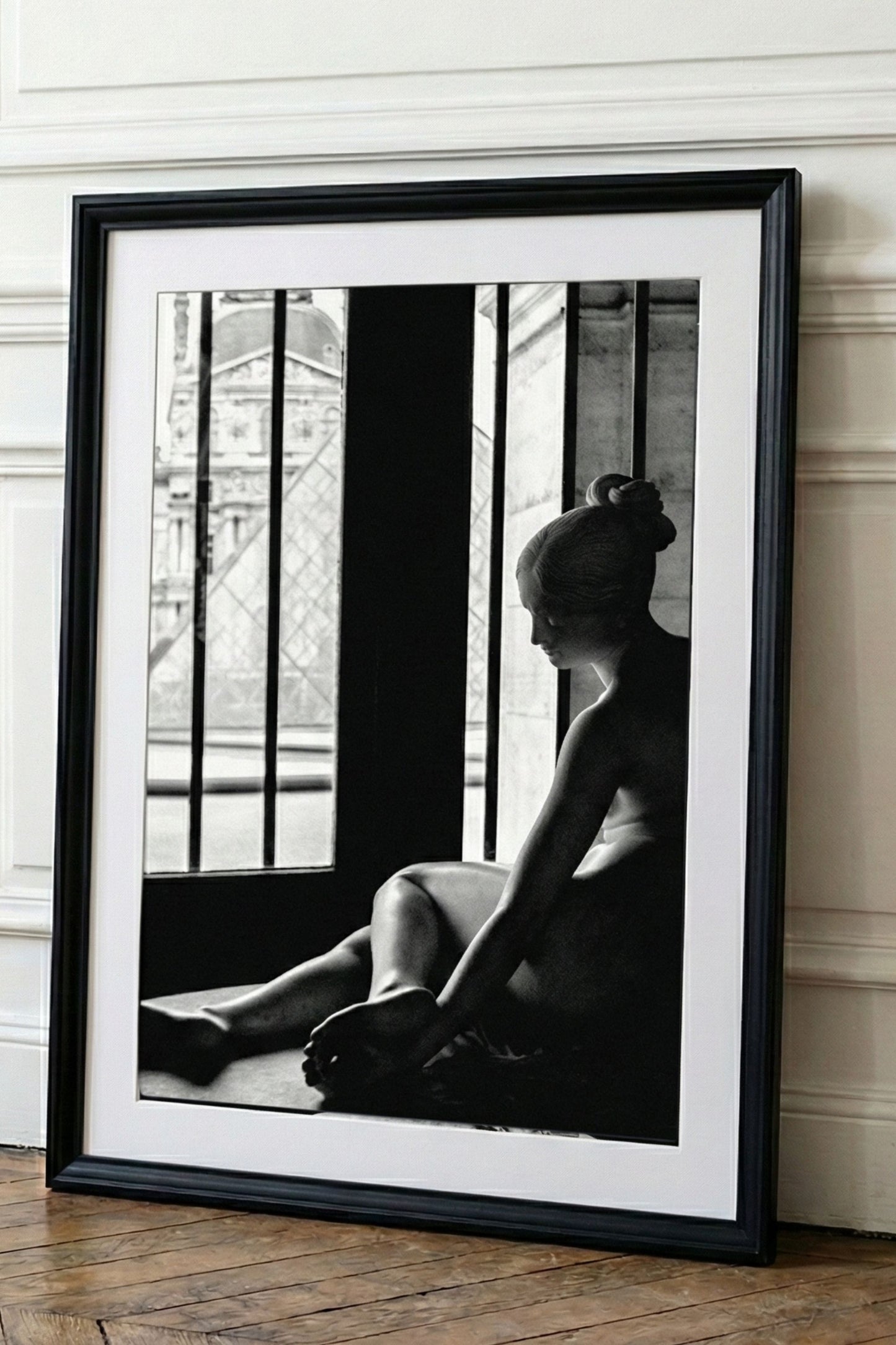 Affiche "Sérénité au Louvre"