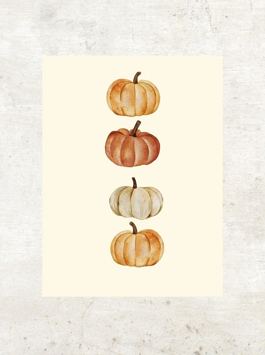 Affiche citrouille