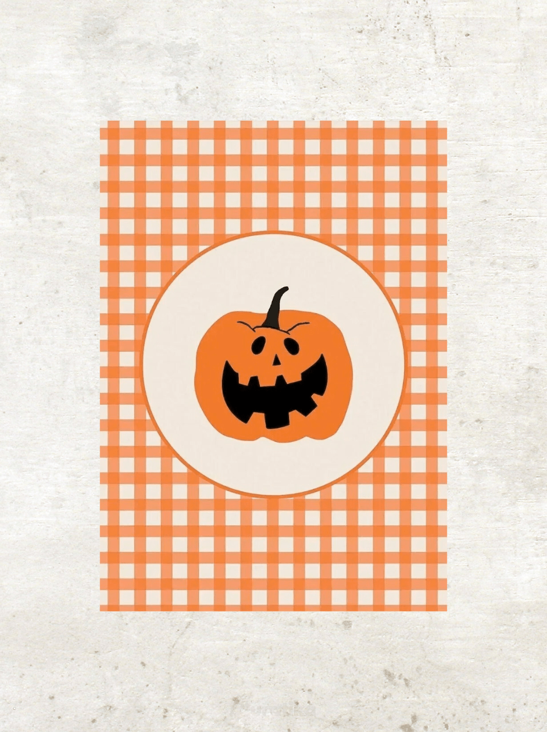 Affiche Halloween Citrouille