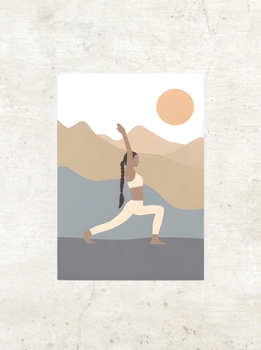 Affiche Yoga