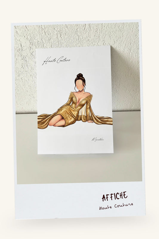 Affiche "Haute Couture"