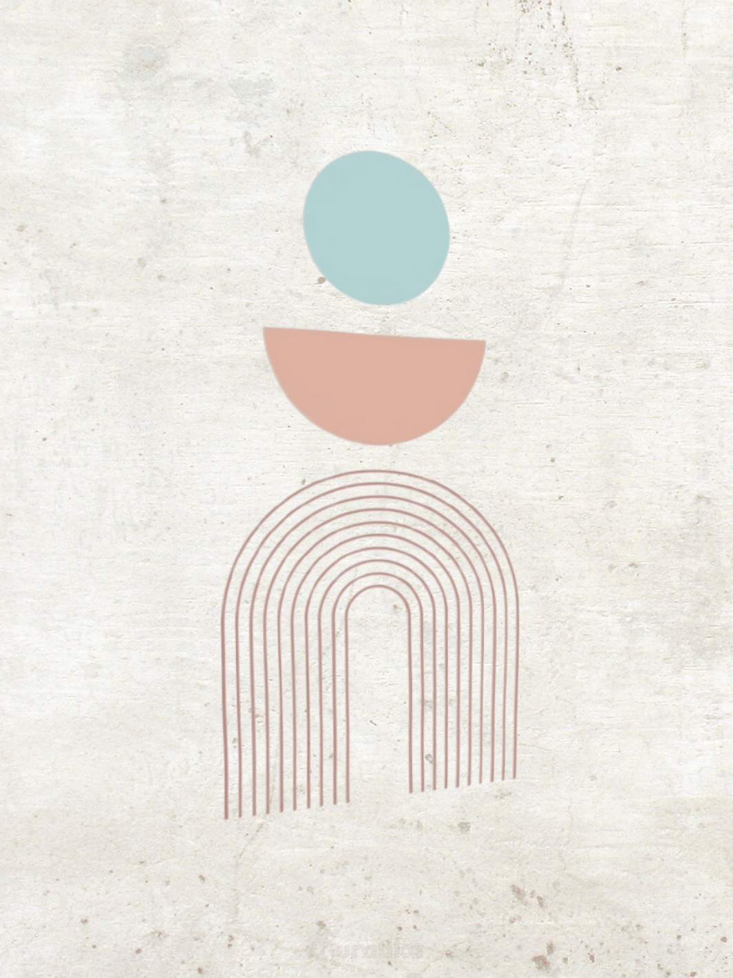 Sticker Chambre Adulte Eau / 37x65cm