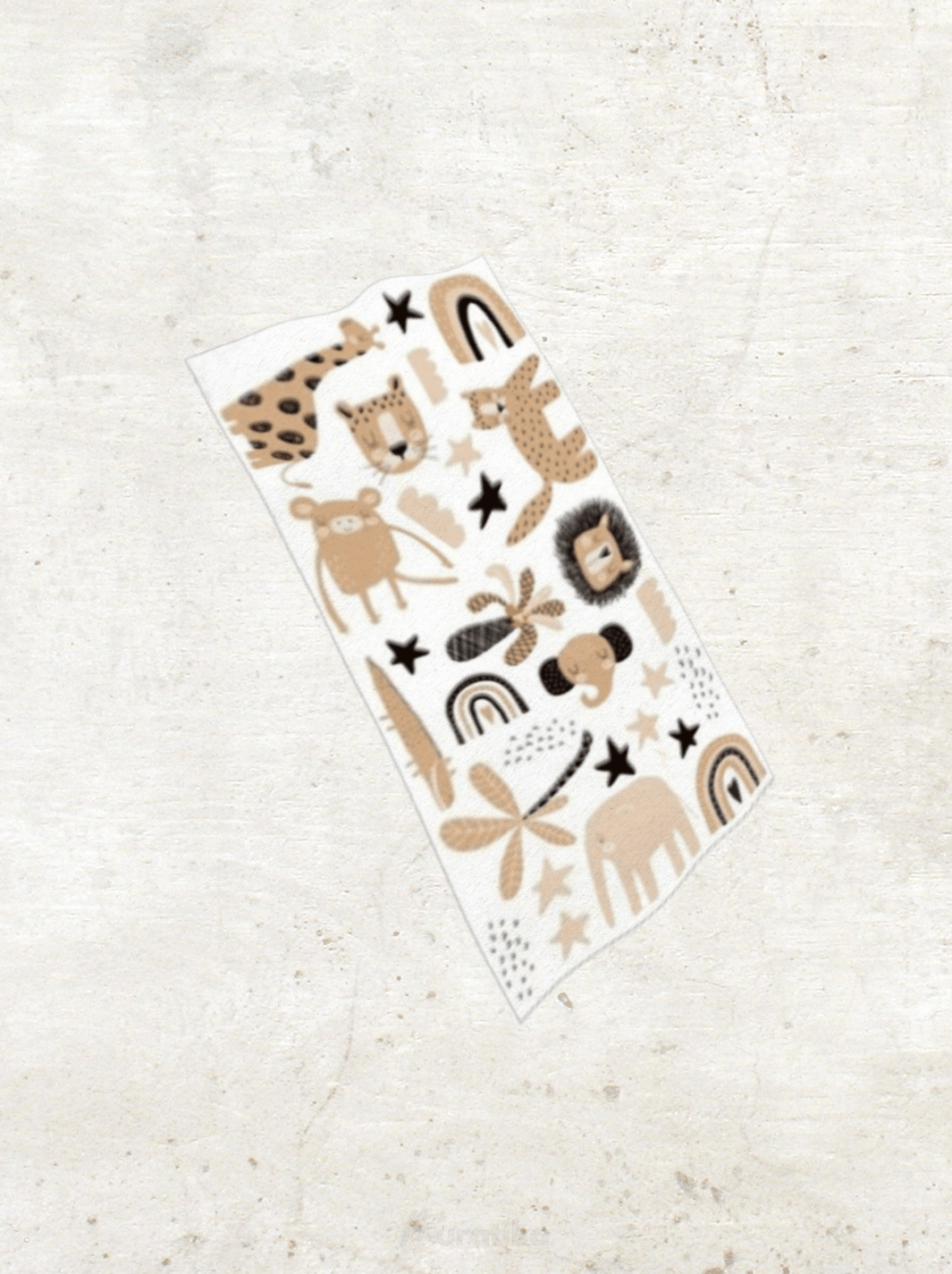 Sticker Mural Animaux Savane / 30 pièces