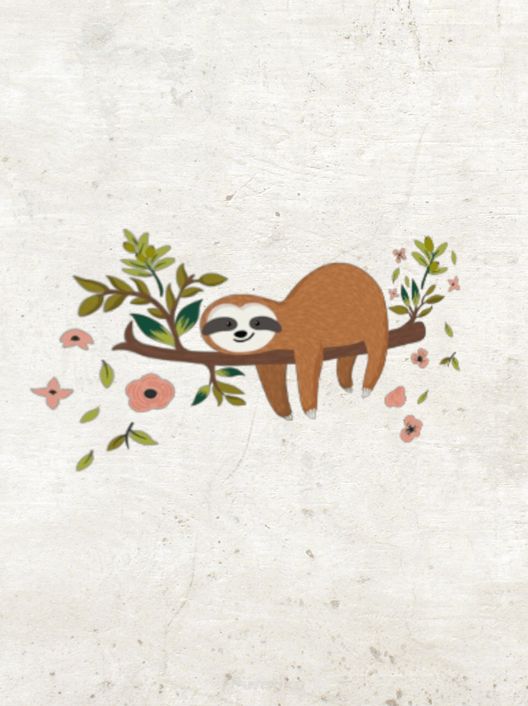 Sticker Mural Chambre Fille Dodo / 67x40 cm