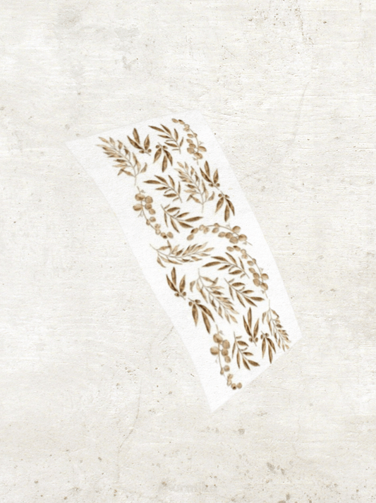 Sticker Mural Feuille Feuille / 8x4 (24 pièces)