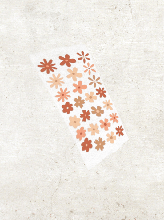 Sticker Mural Fleur Fleur / 7x7 (25 pièces)